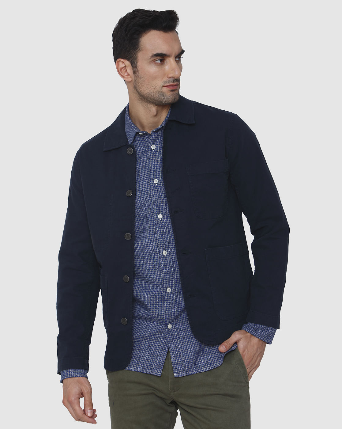 Blue Causal Jacket