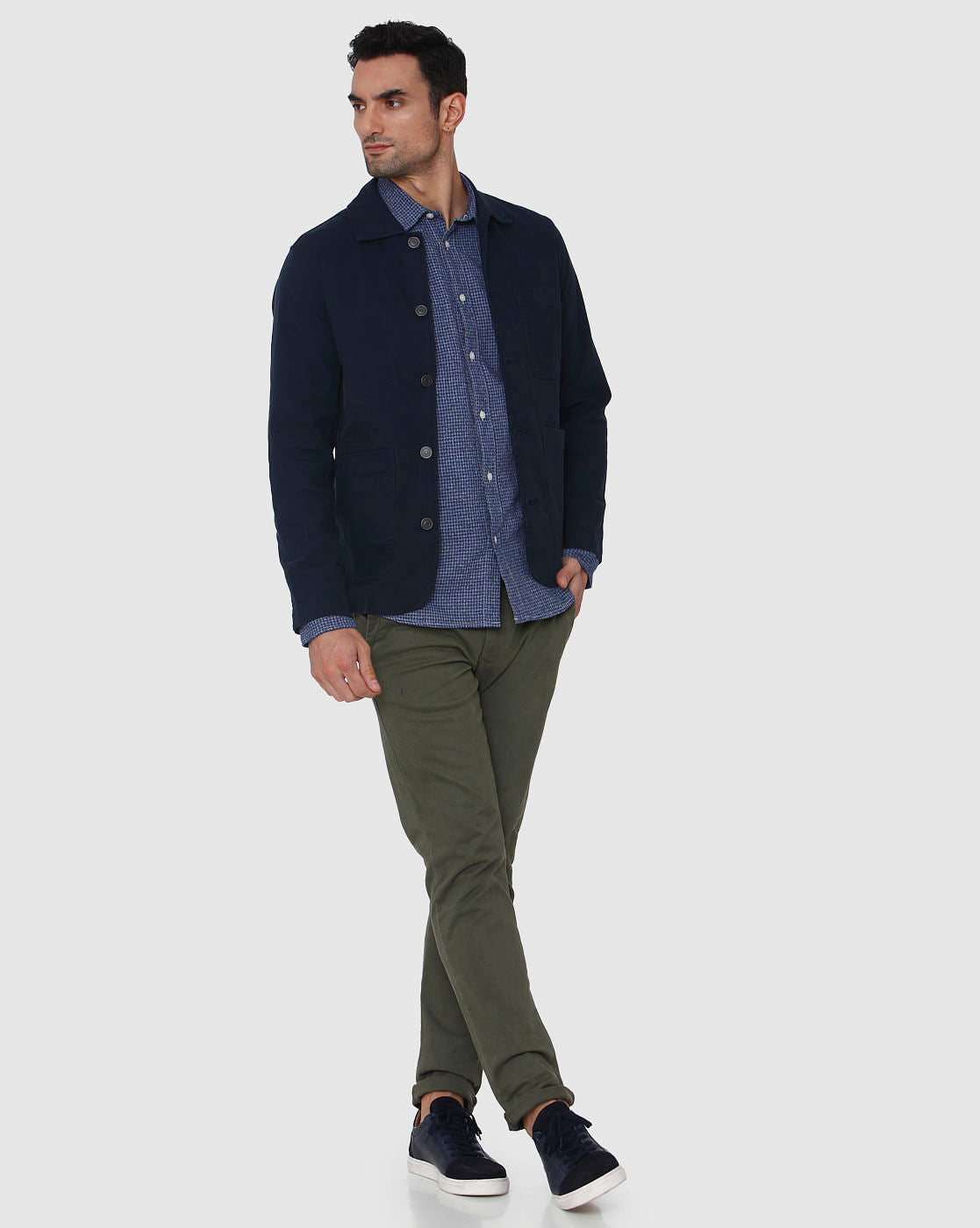 Blue Causal Jacket