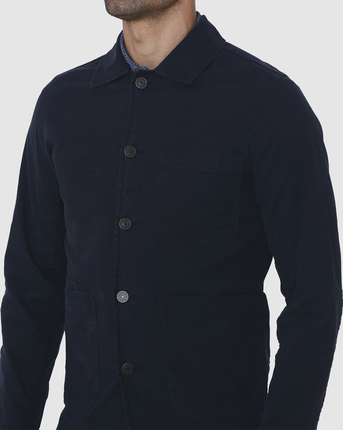 Blue Causal Jacket
