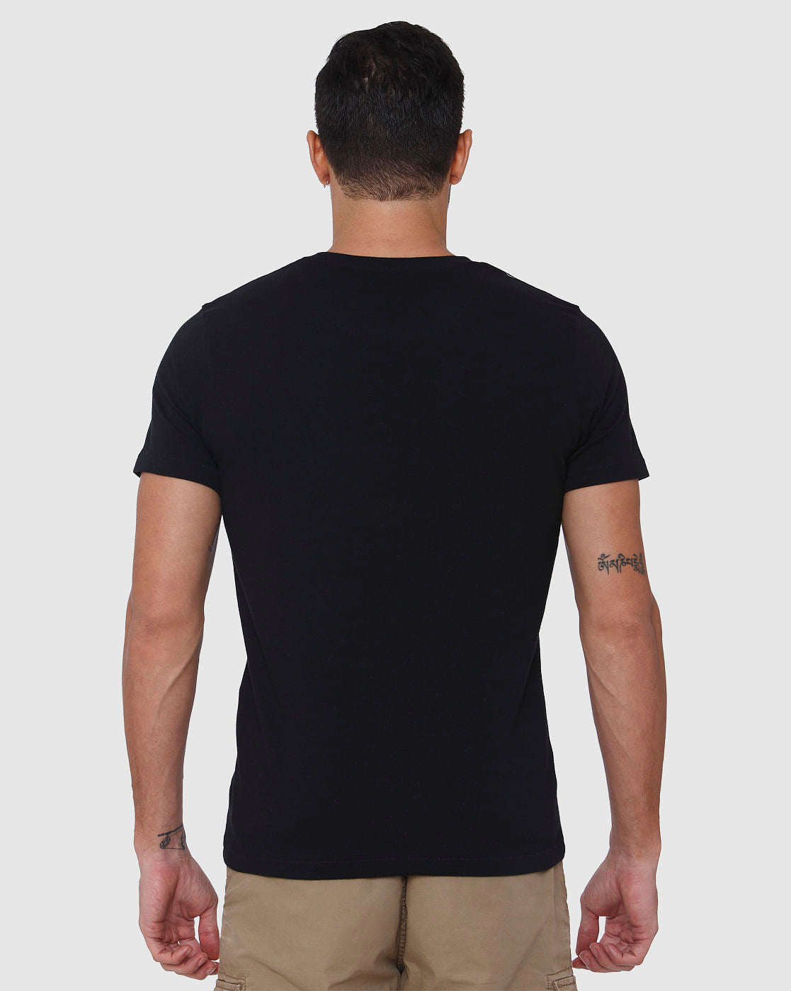 Black Crew Neck T-Shirt