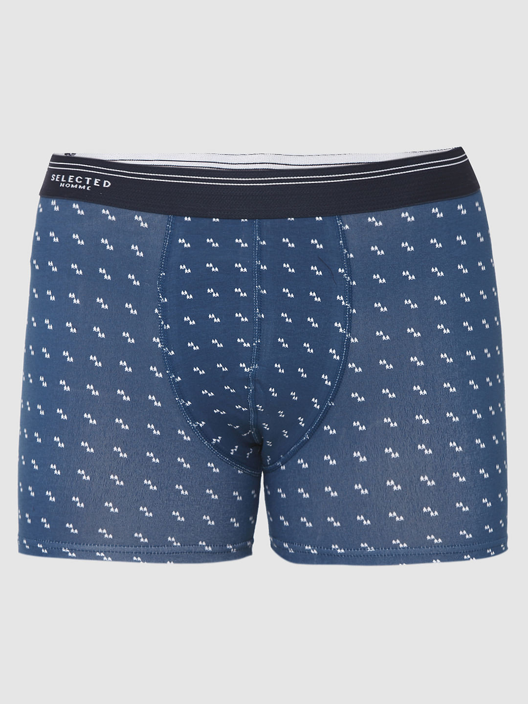 Blue All Over Print Trunks