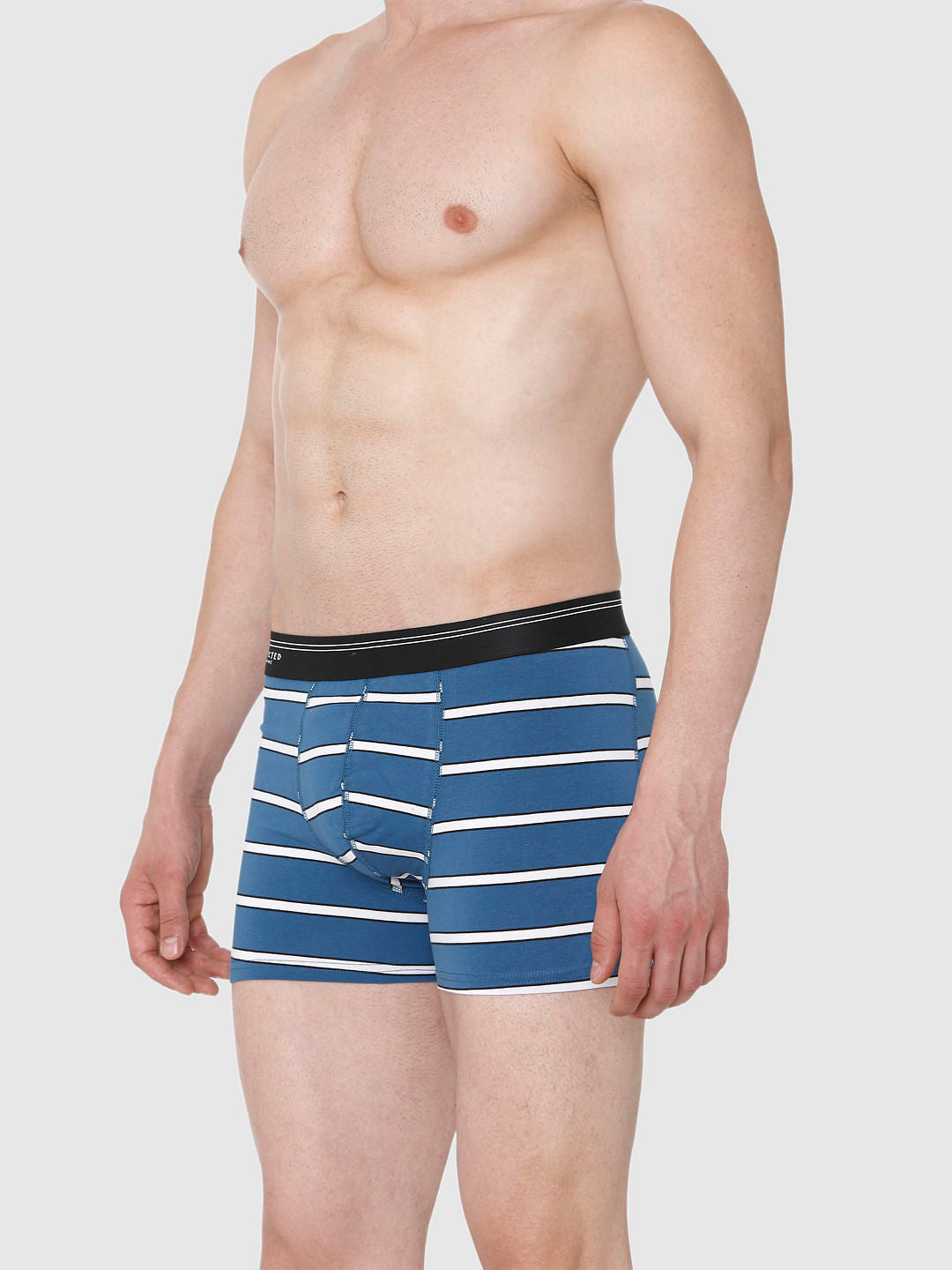 Blue Striped Trunks