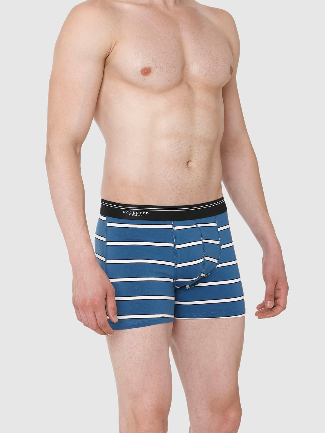 Blue Striped Trunks