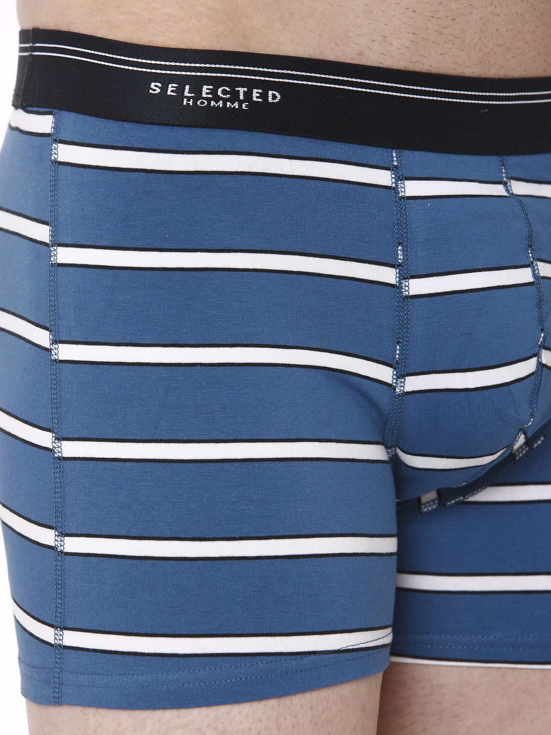 Blue Striped Trunks