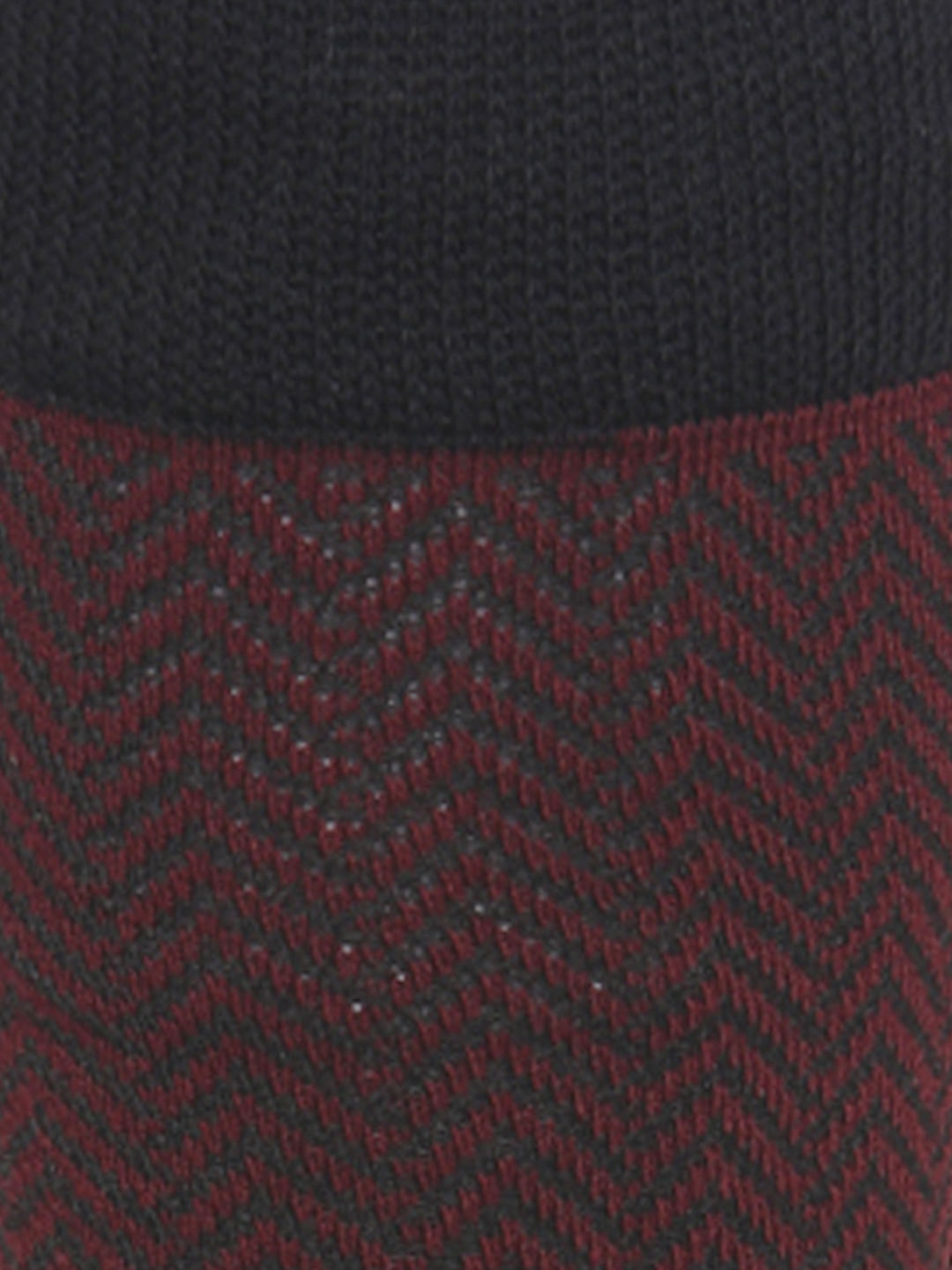 Red Mid Calf Length Socks