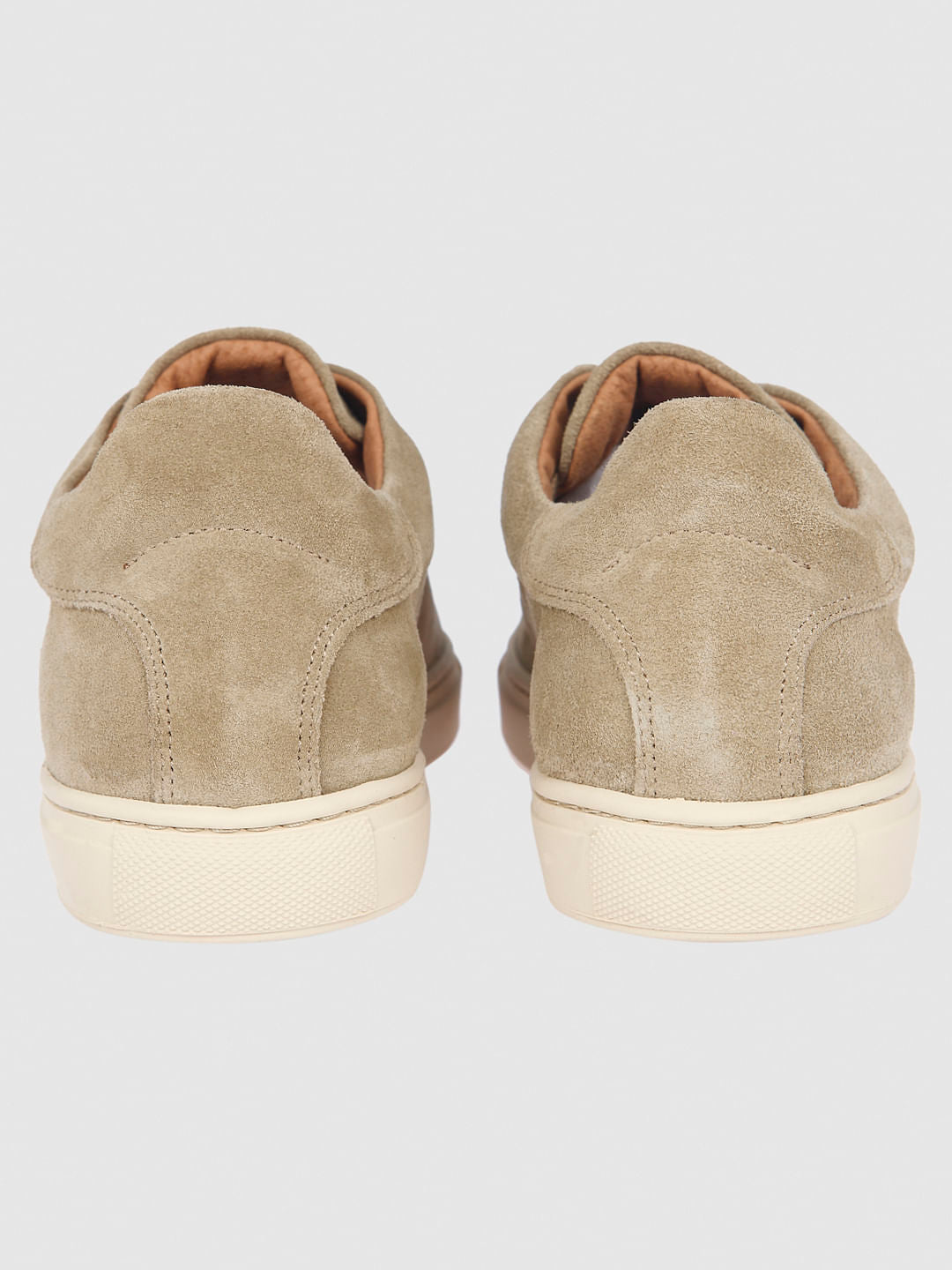 Beige Suede Sneakers