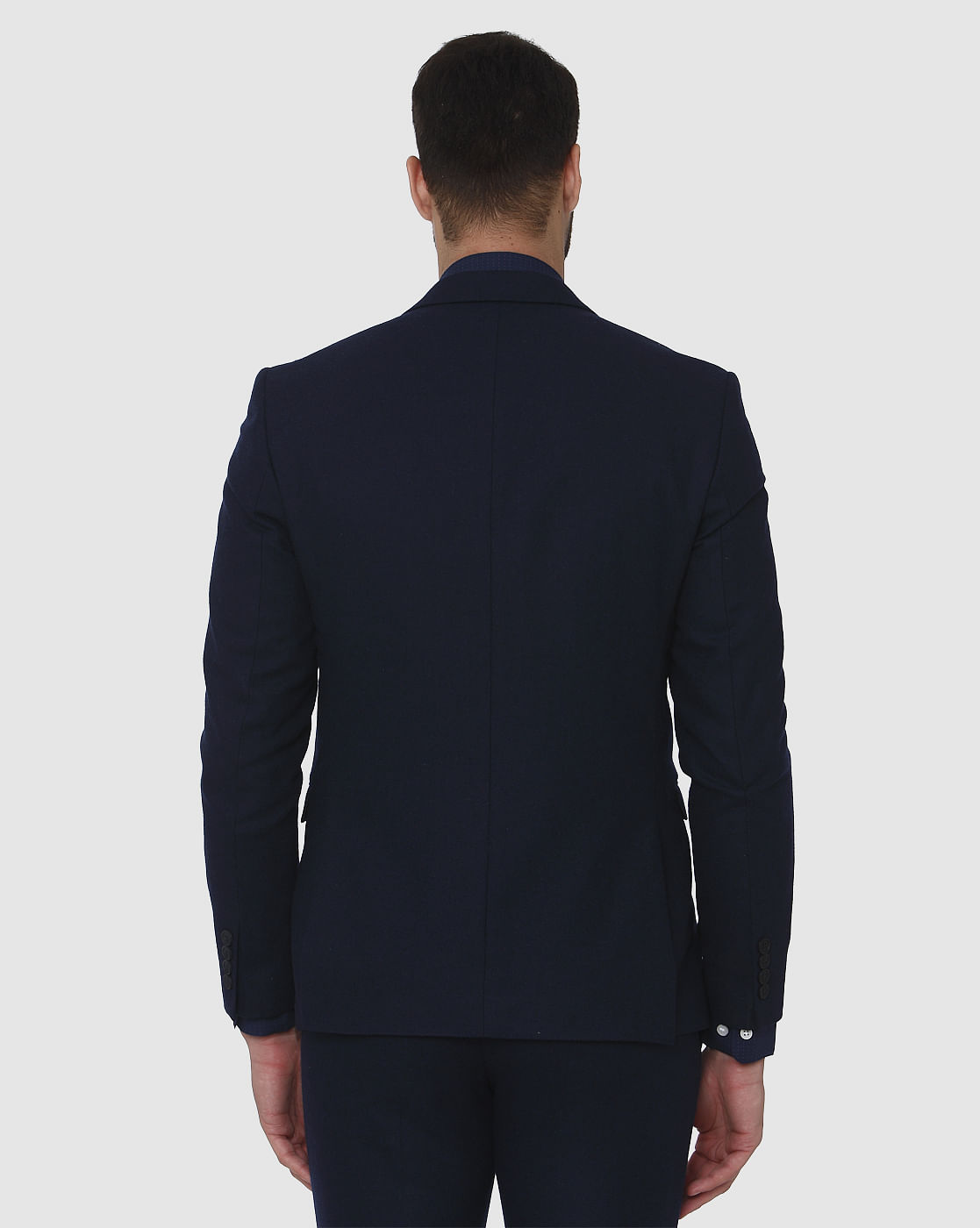 Navy Blue Formal Slim Fit Blazer