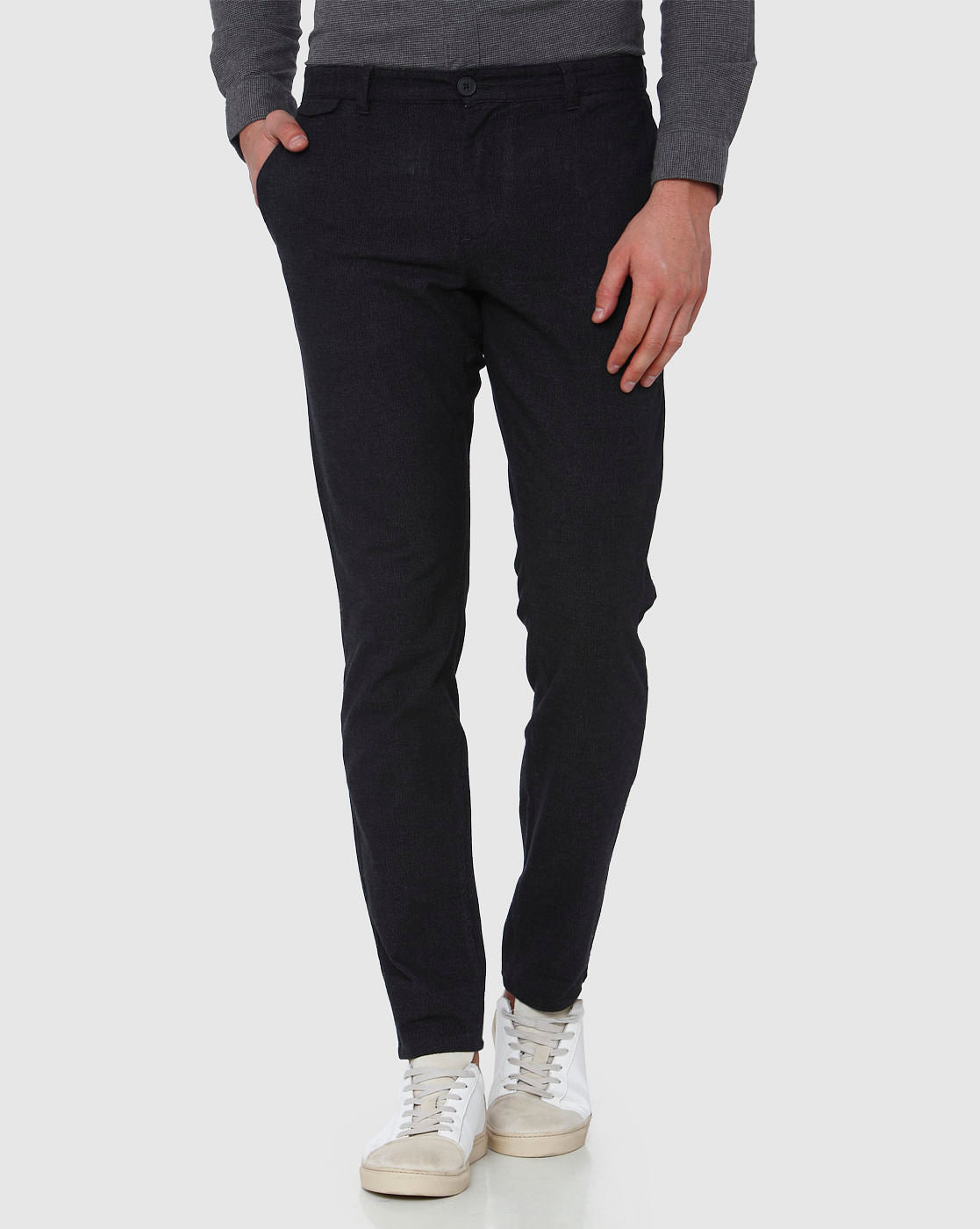 Black Slim Fit Pants