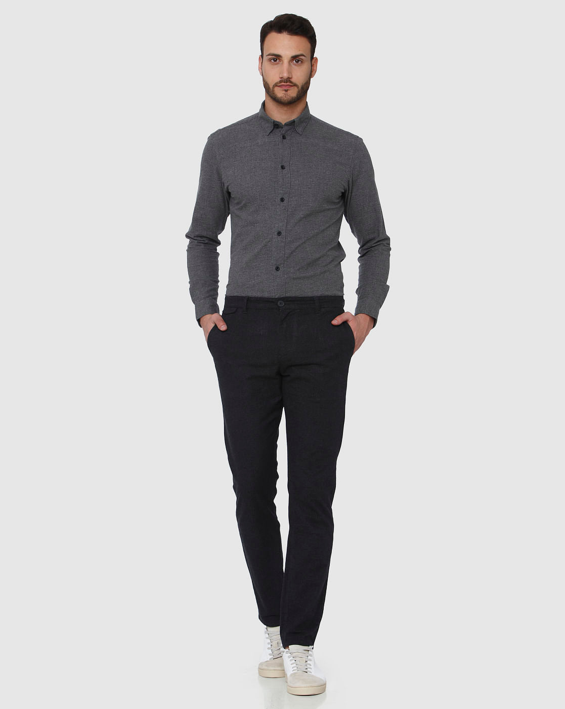 Black Slim Fit Pants