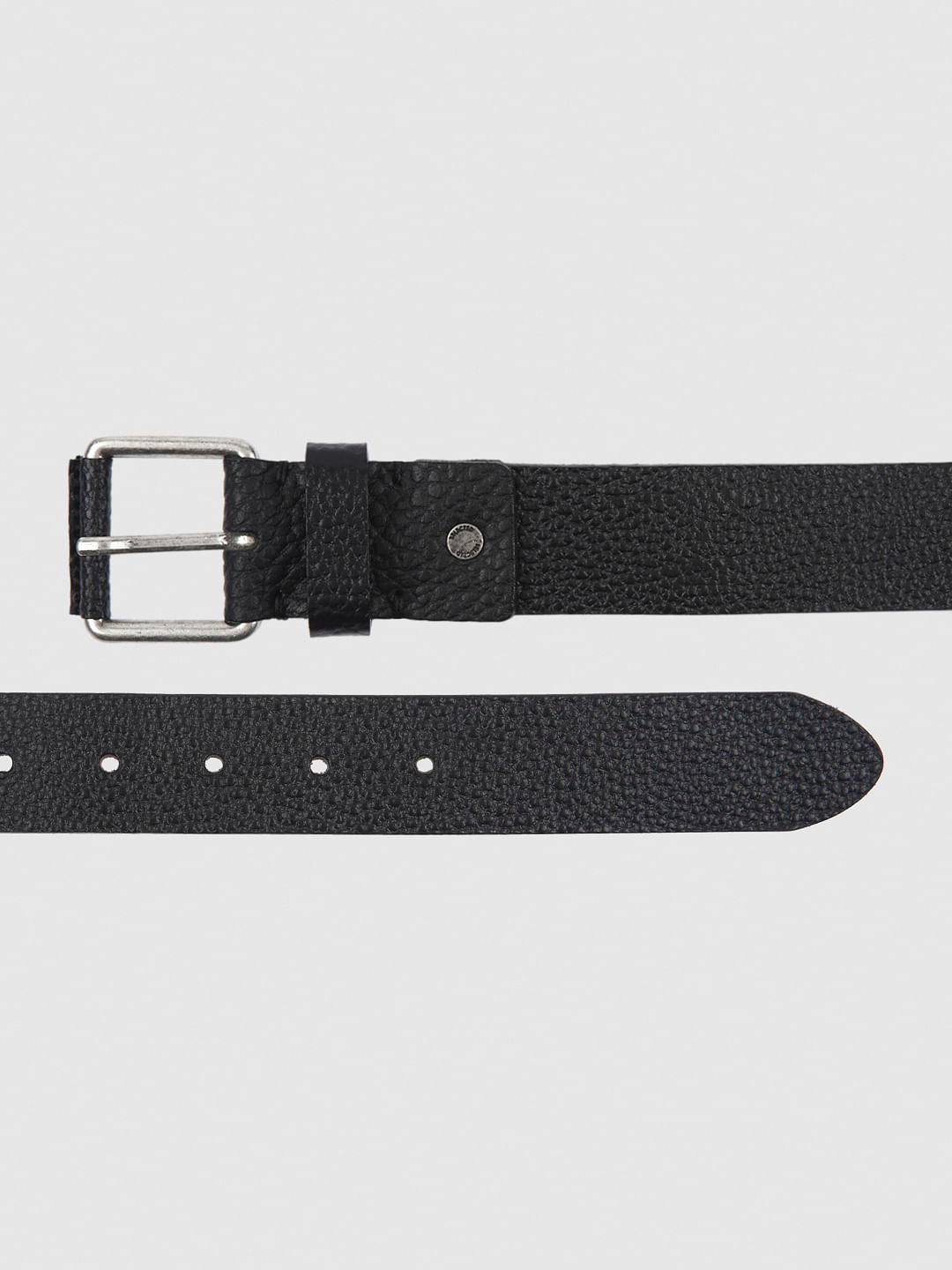 Black Leather Belt