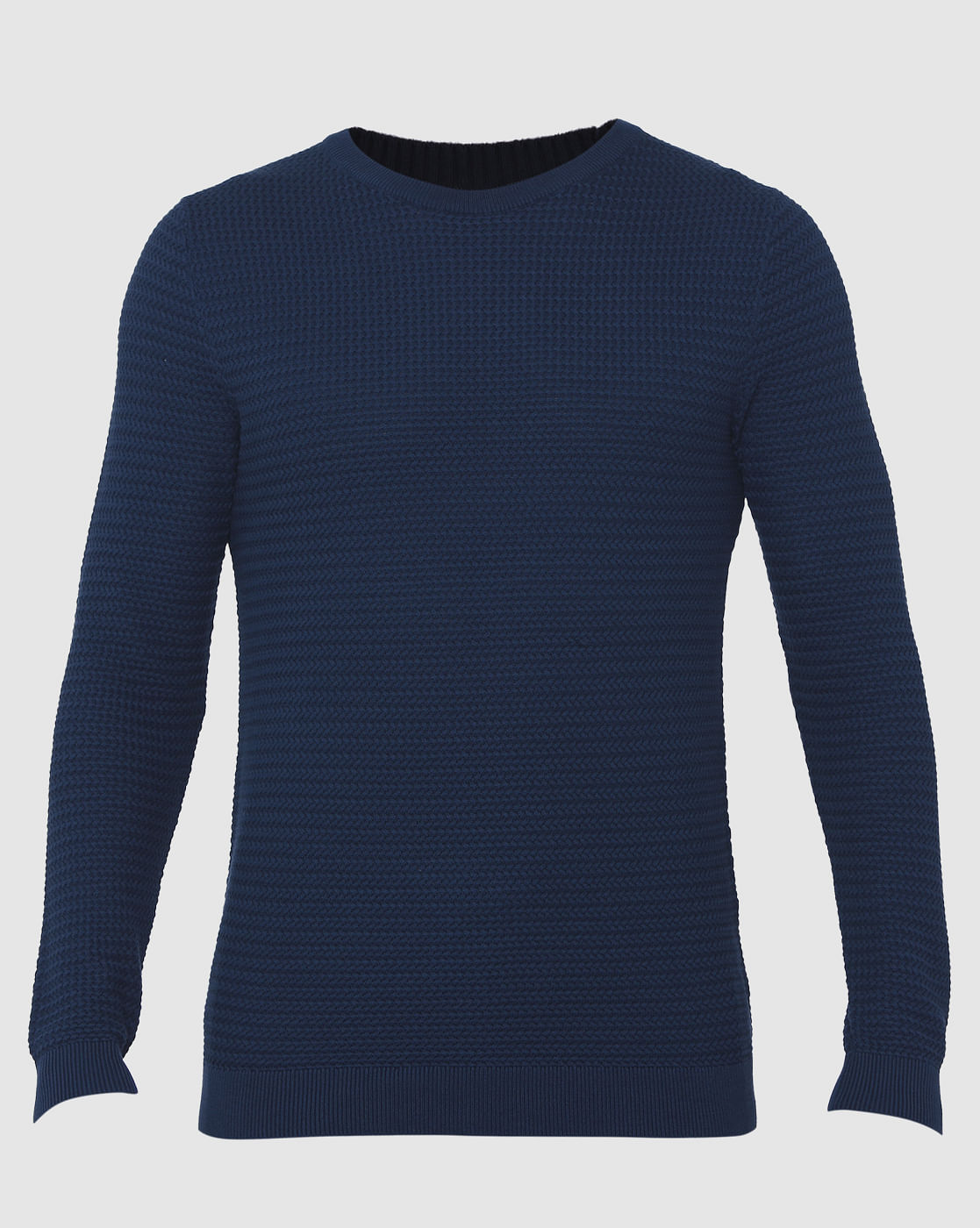 Blue Crew Neck T-Shirt