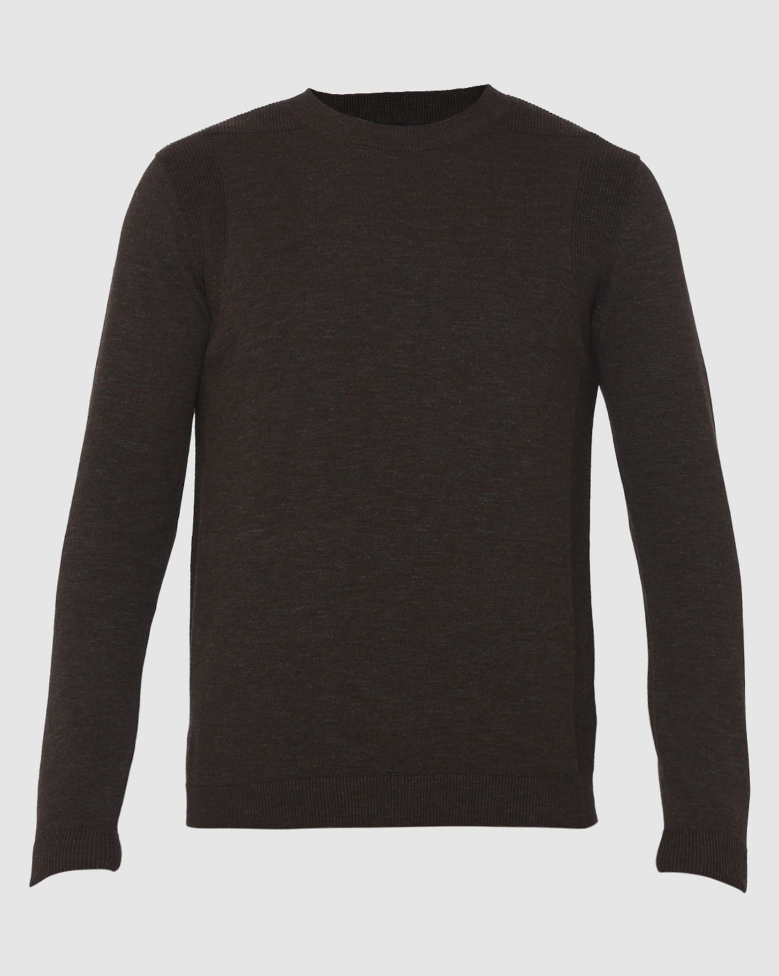 Brown Crew Neck T-Shirt