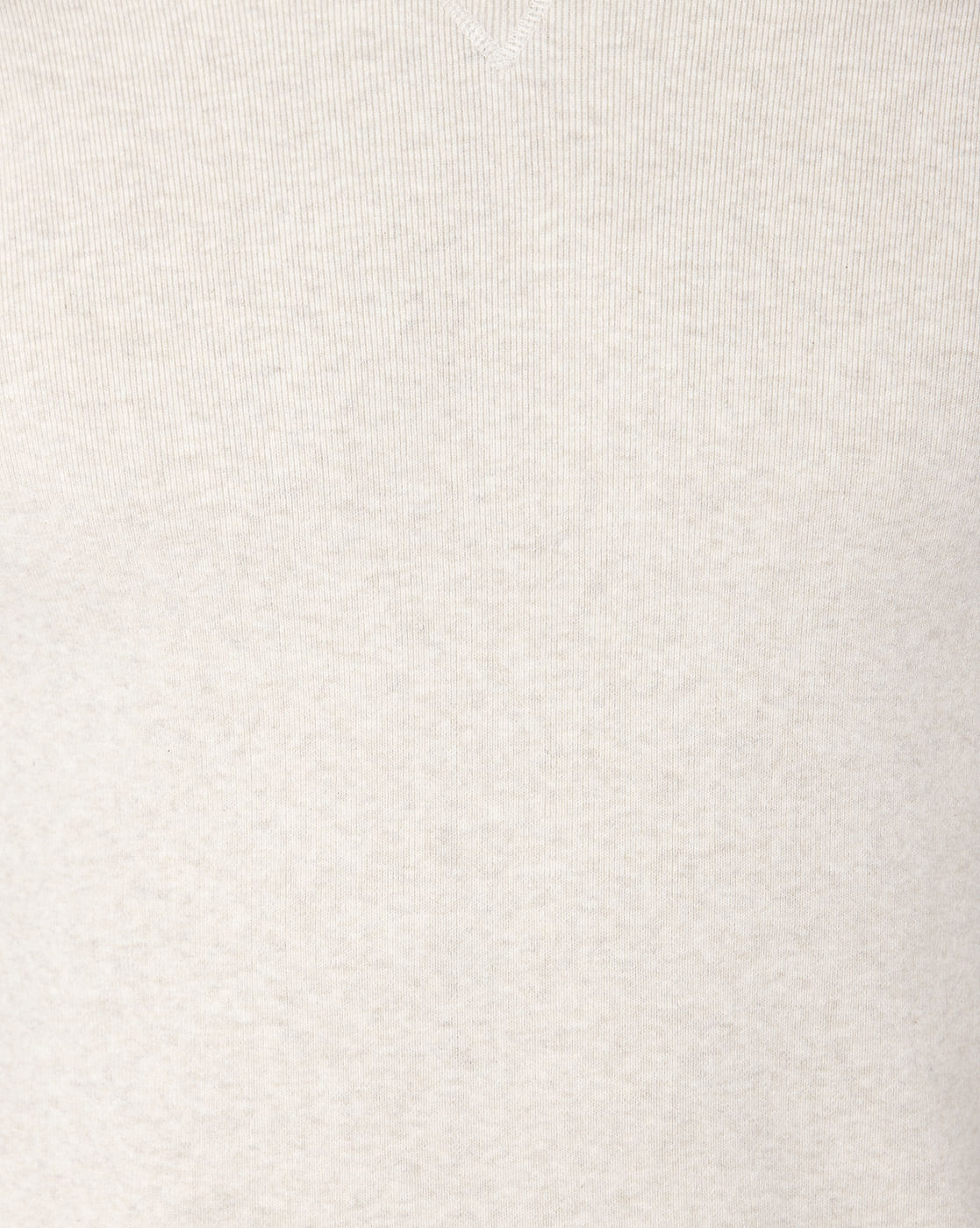 Cream Crew Neck Pullover