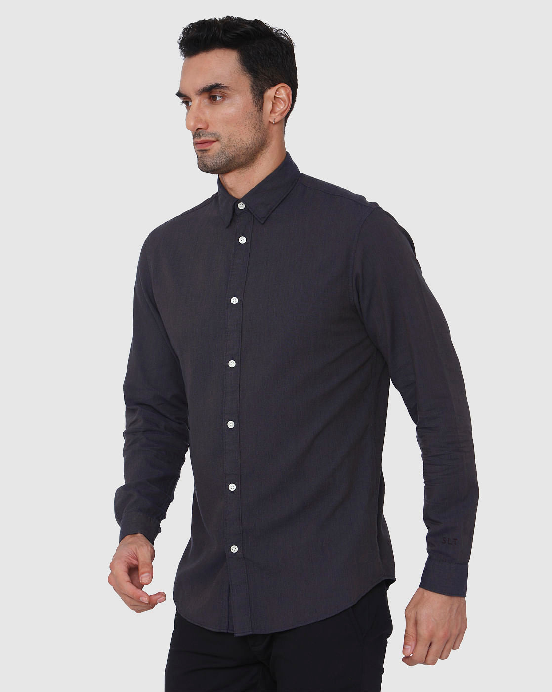 Blue Full Sleeves Shirt