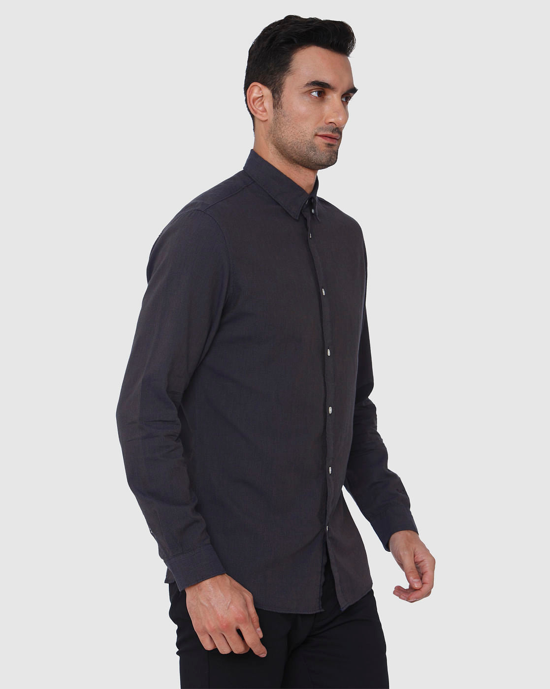 Blue Full Sleeves Shirt