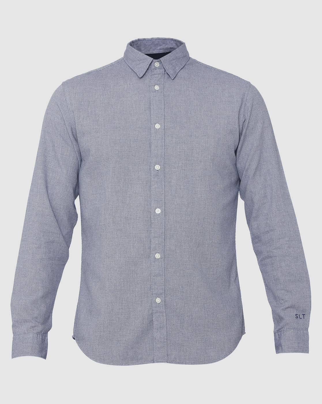 Blue Full Sleeves Shirt