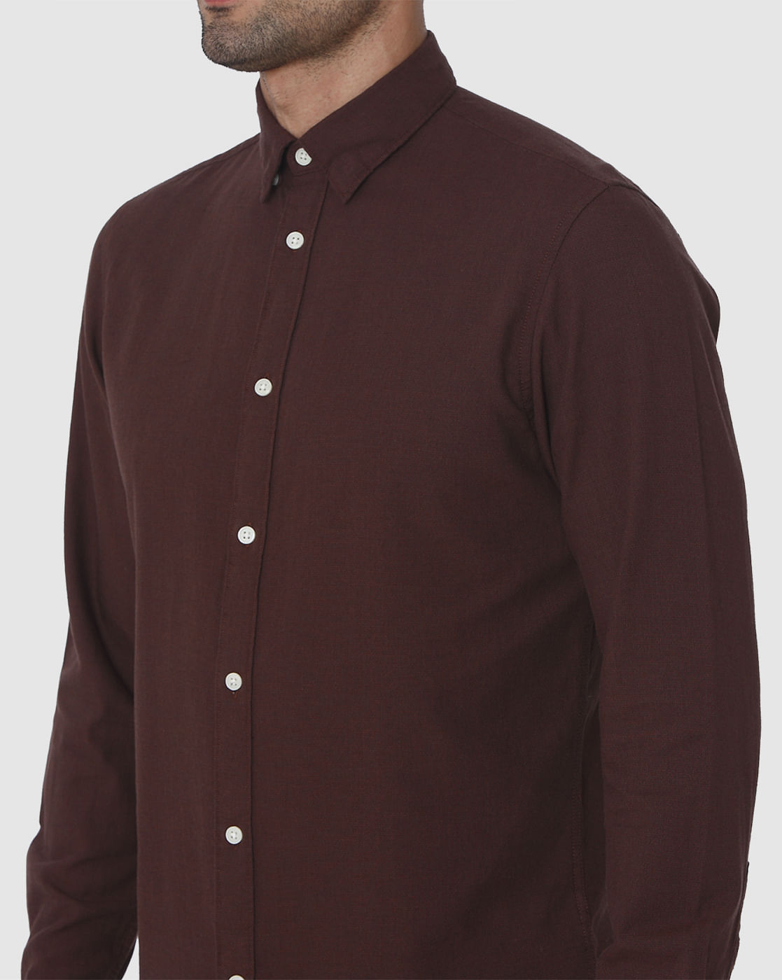 Red Full Sleeves Shirt