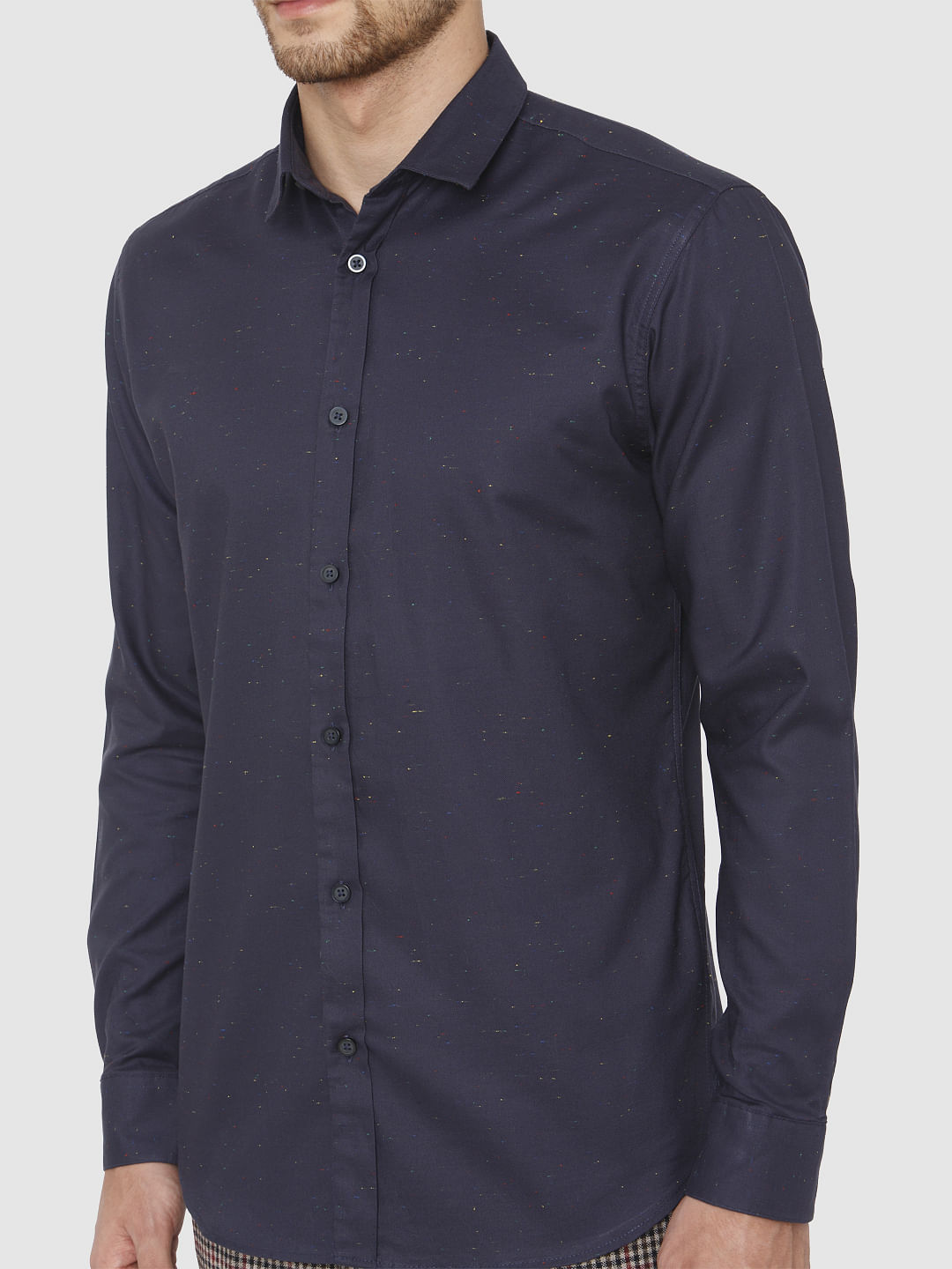 Blue Full Sleeves Shirt