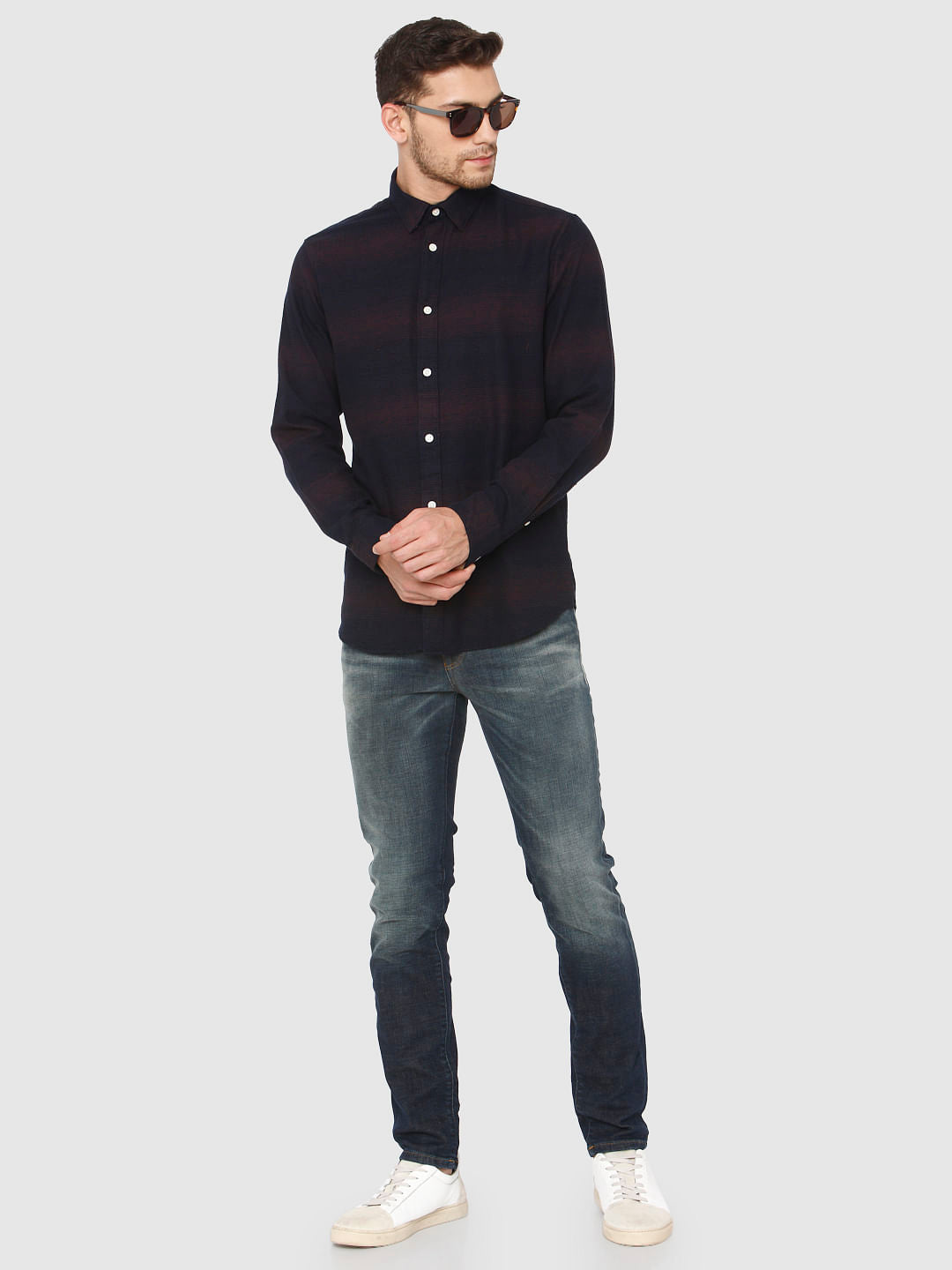 Brown Full Sleeves Shirt