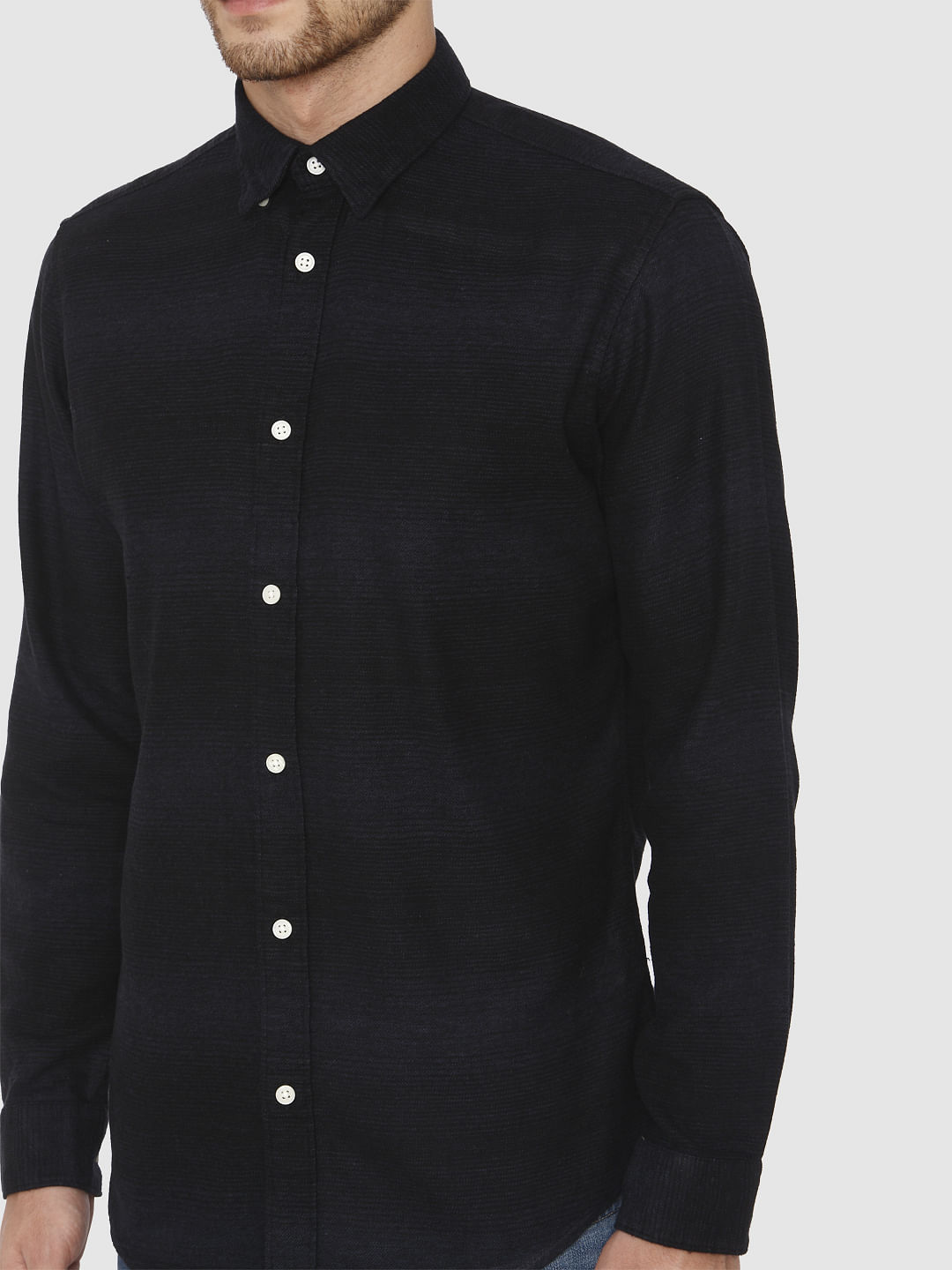 Black Full Sleeves Shirt