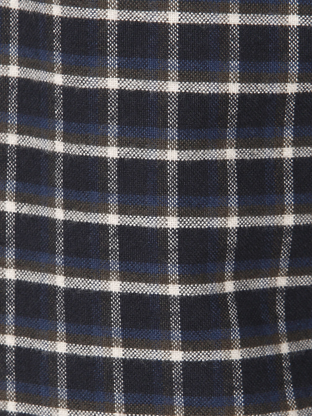 Black Check Full Sleeves Shirt
