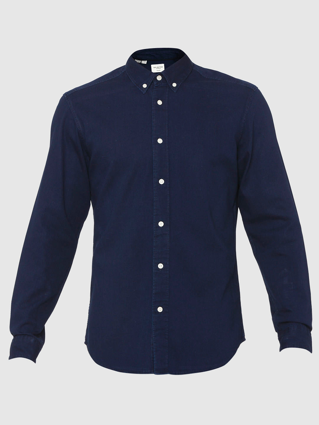 Blue Full Sleeves Shirt