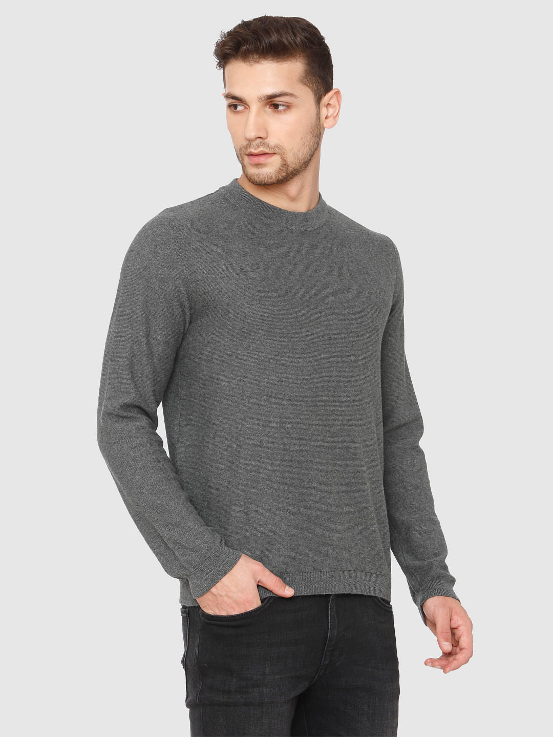 Grey Pullover