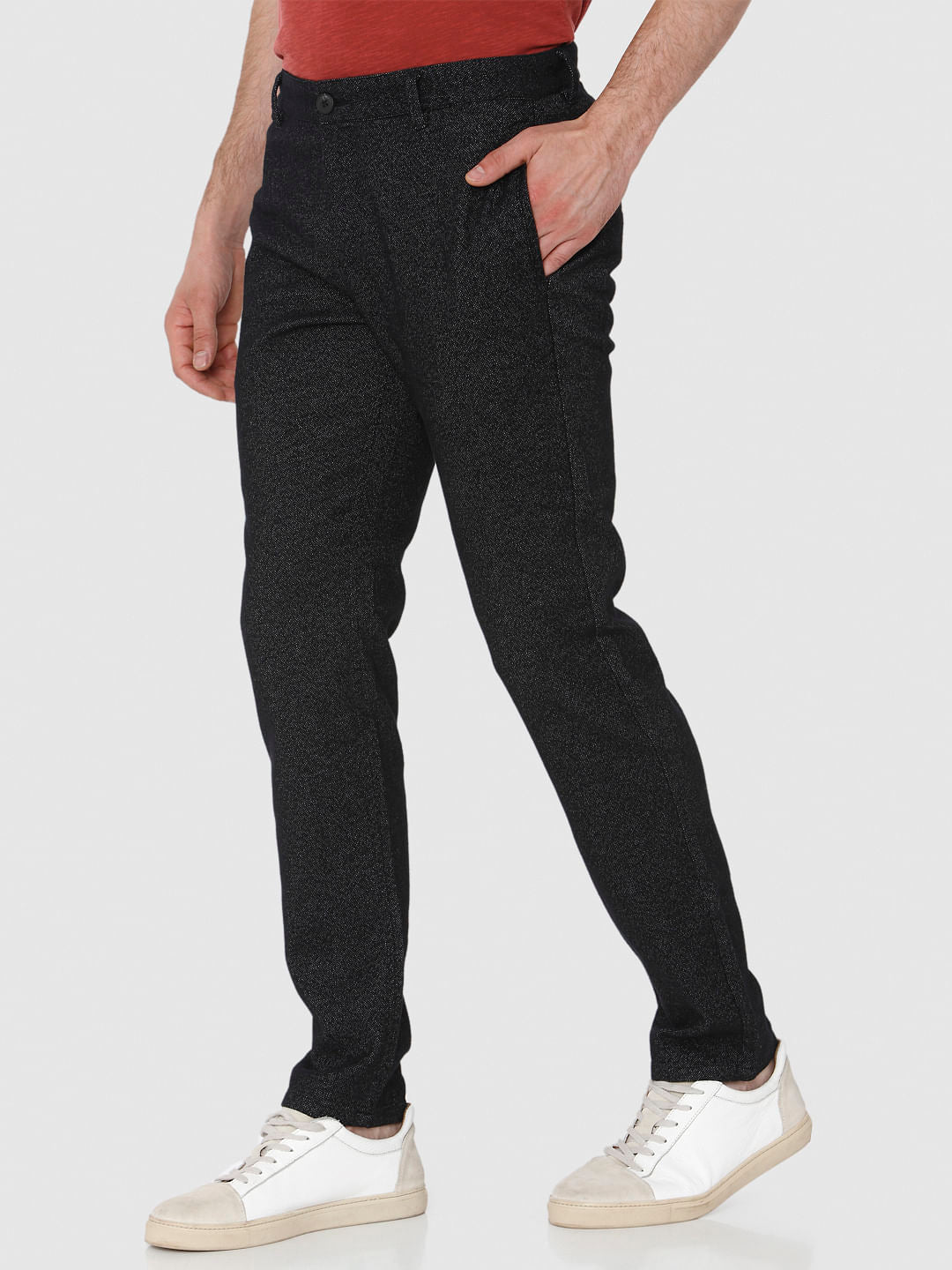 Black Slim Fit Pants