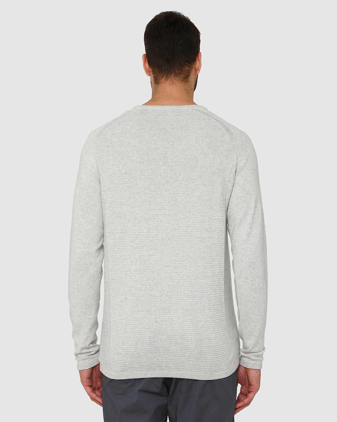 Light Grey Crew Neck T-Shirt