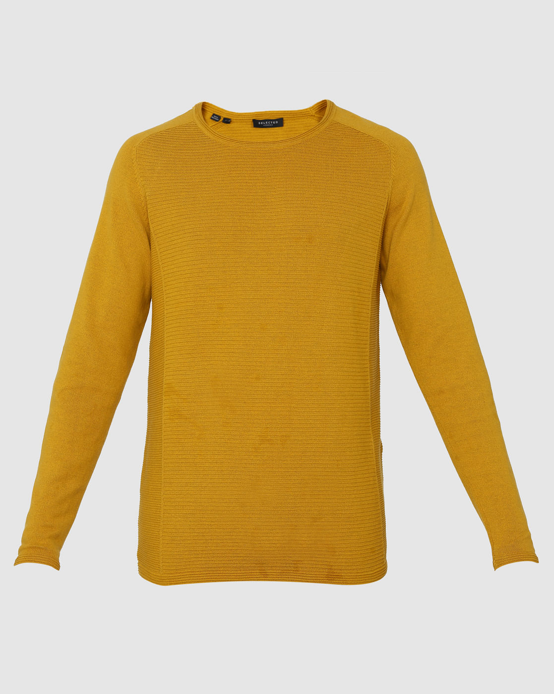 Yellow Crew Neck T-Shirt
