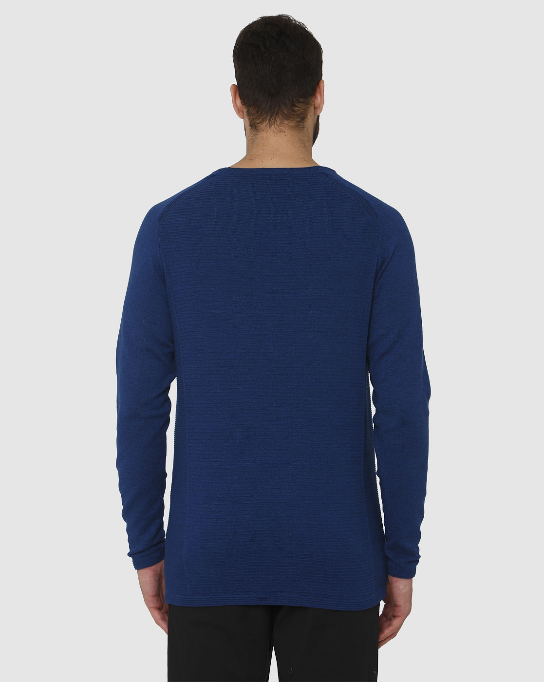 Blue Crew Neck T-Shirt