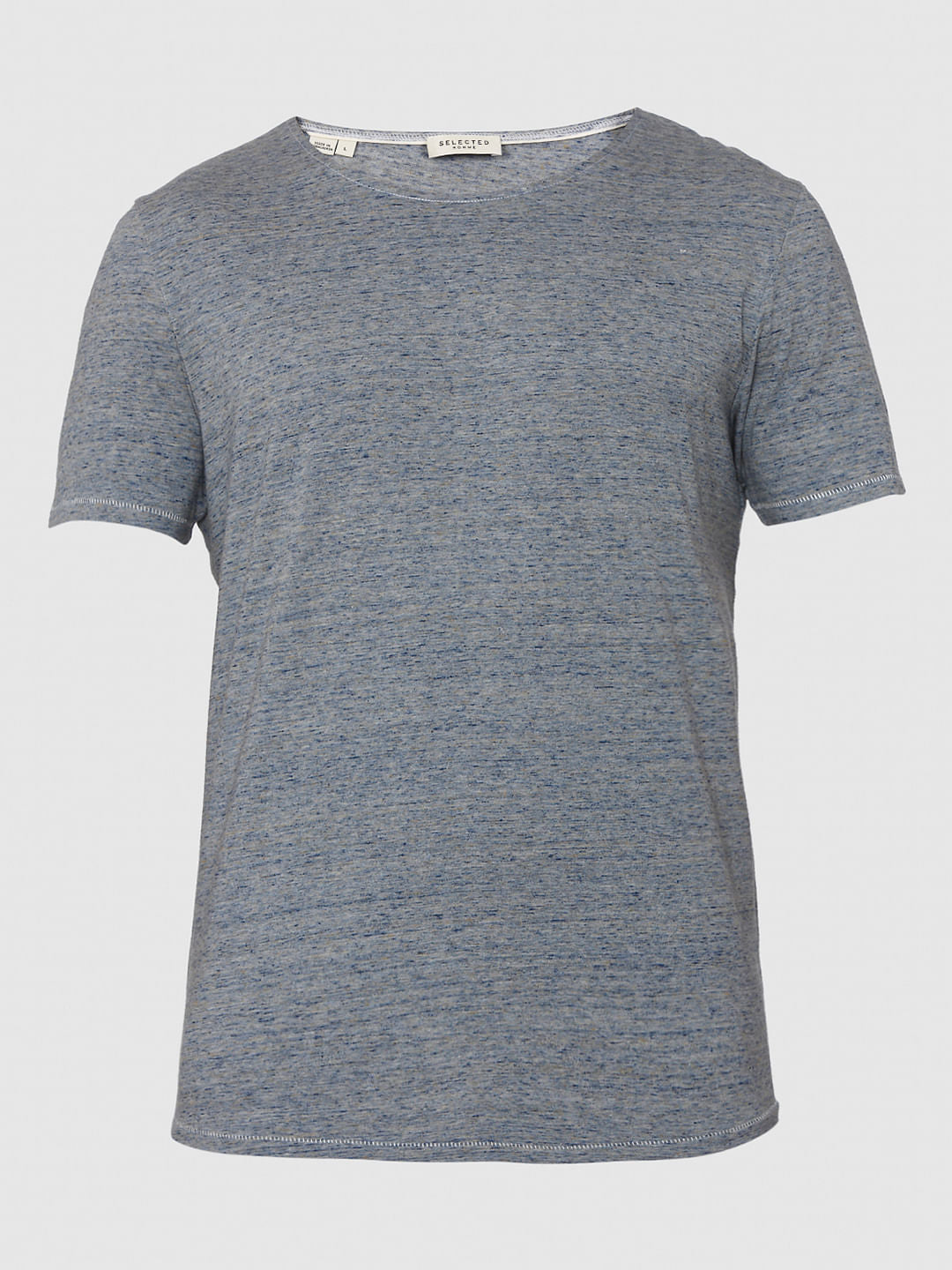 Blue Crew Neck T-Shirt