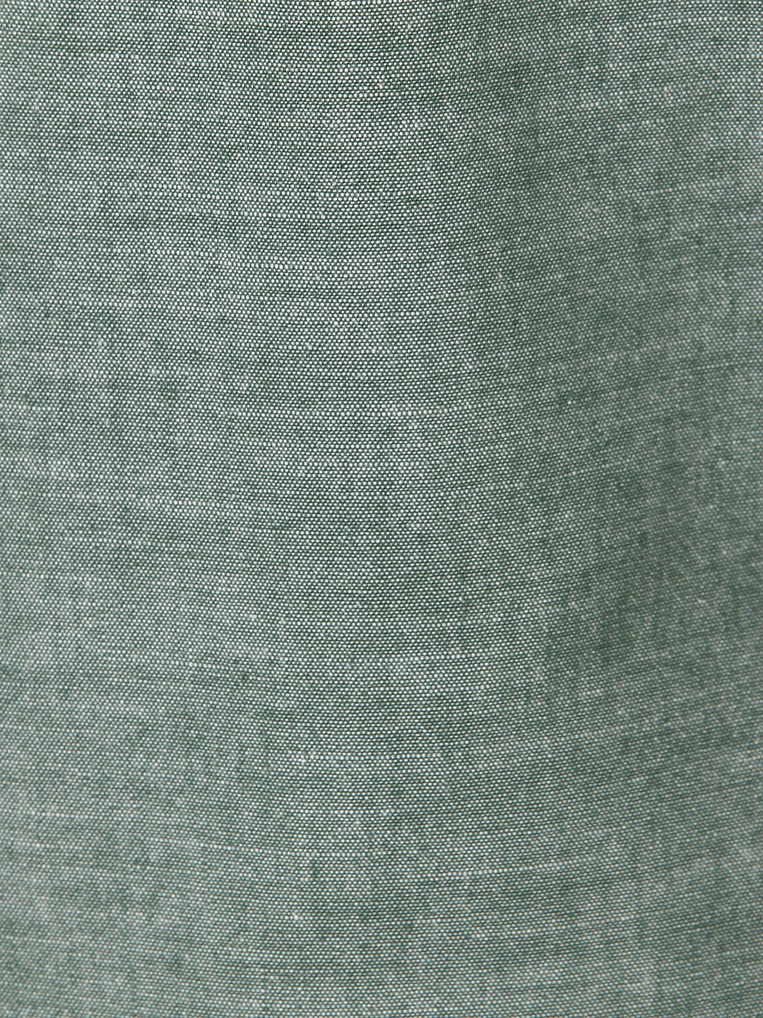 Green Slim Fit Short Sleeves Shirt