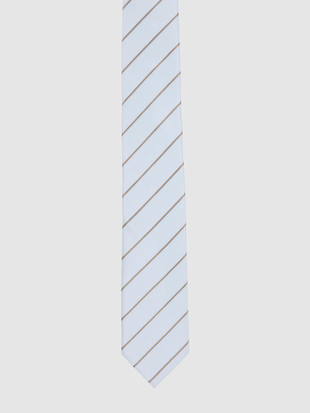 Light Blue Striped Tie
