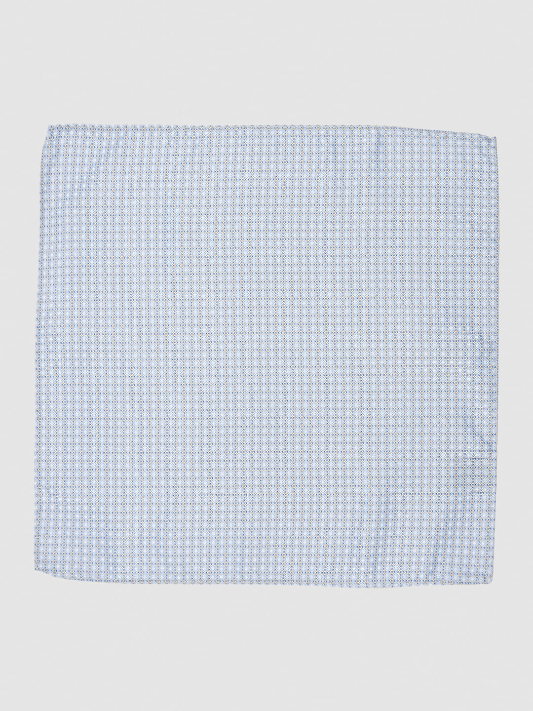 Light Blue Printed Bow Tie