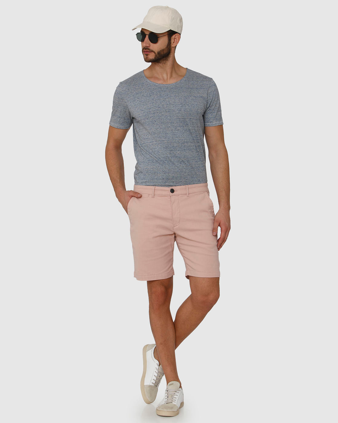 Pink Chino Shorts