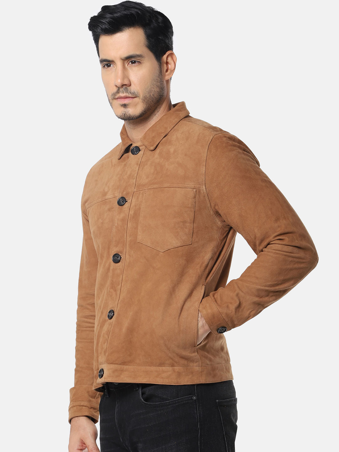 Brown Suede Jacket