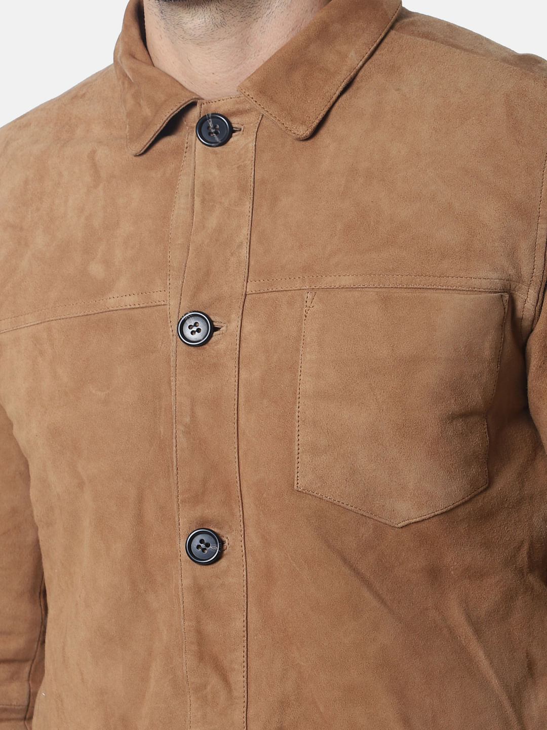 Brown Suede Jacket