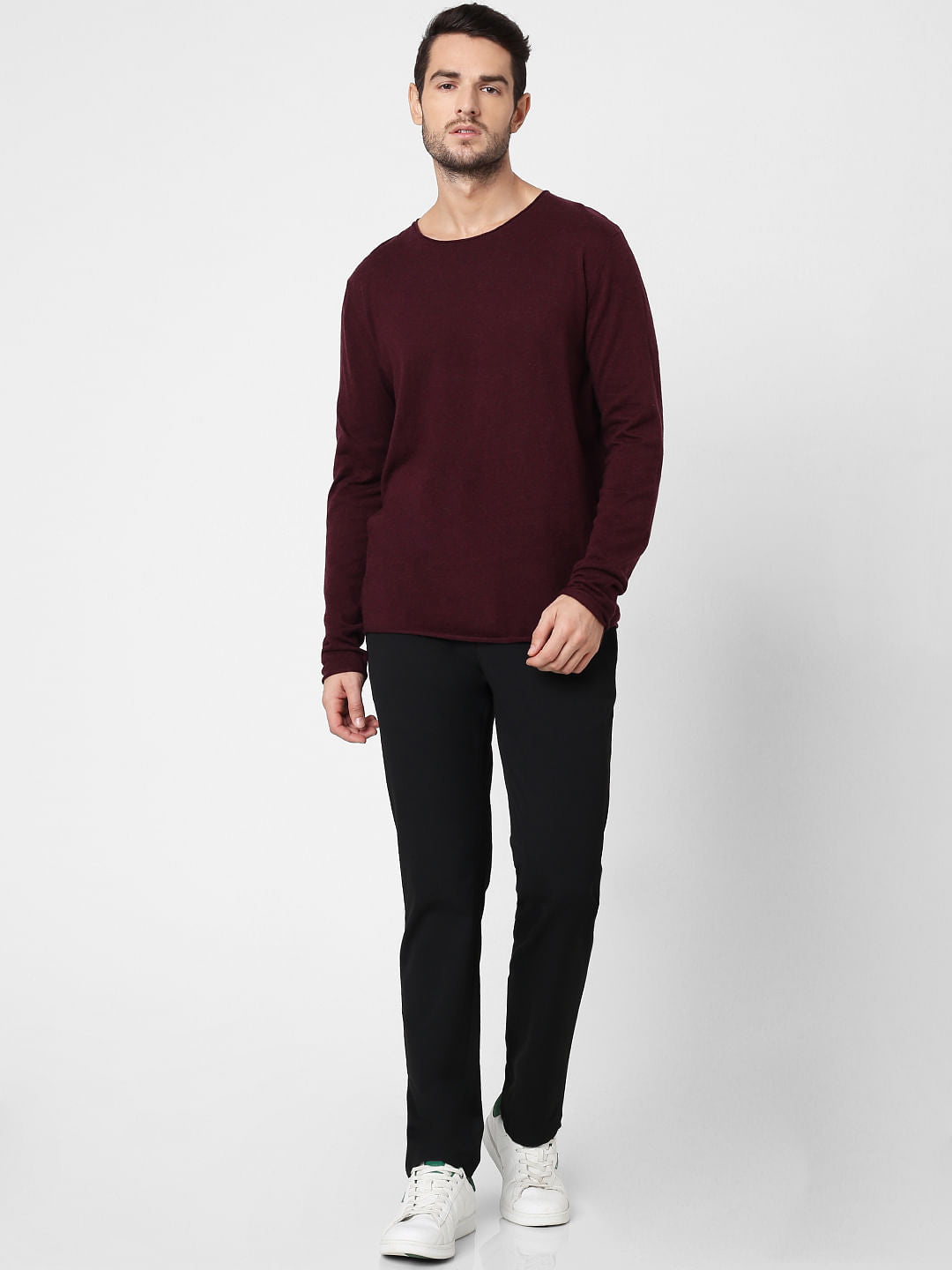 Burgundy Pullover