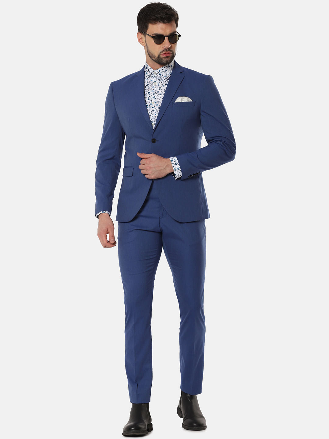 Blue Formal Slim Fit Blazer