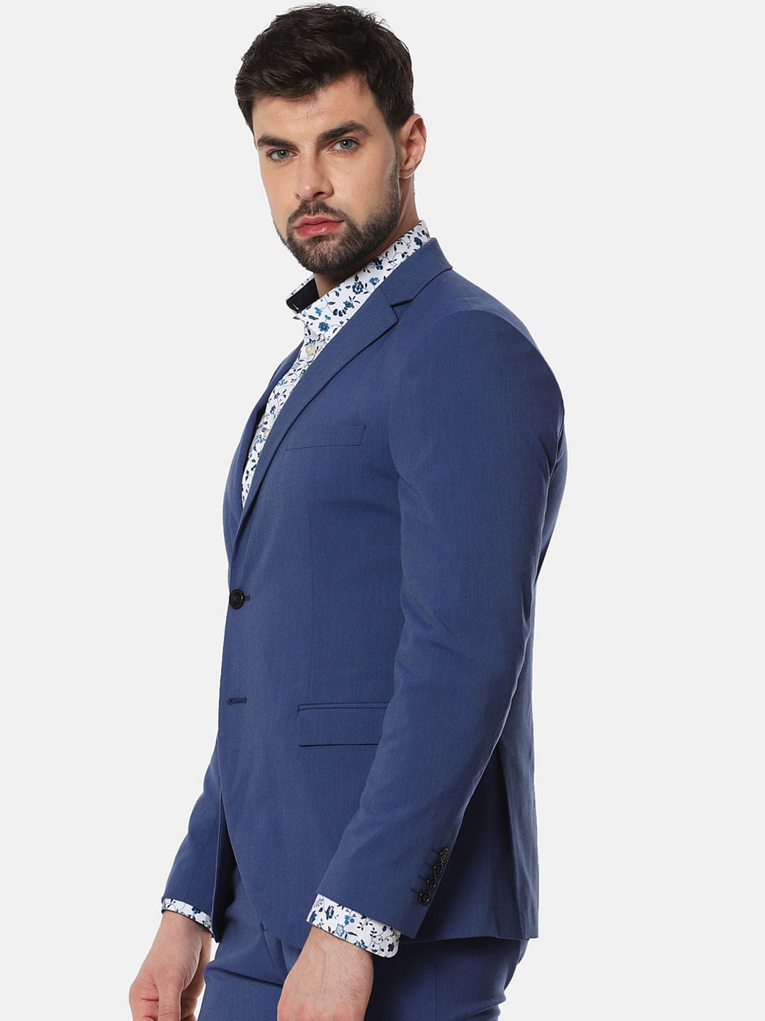 Blue Formal Slim Fit Blazer