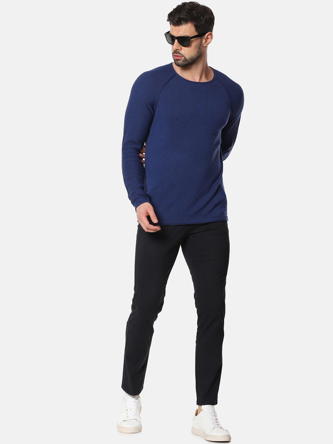 Dark Blue Pullover