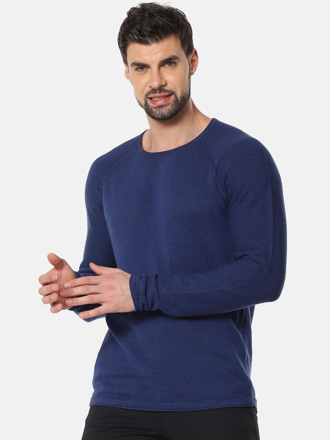 Dark Blue Pullover