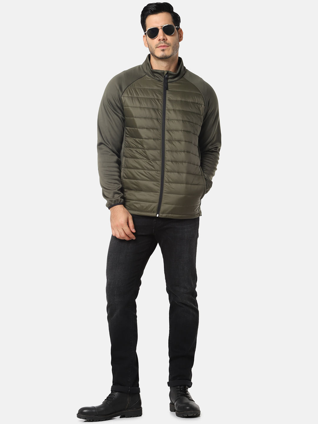 Green Puffer Jacket