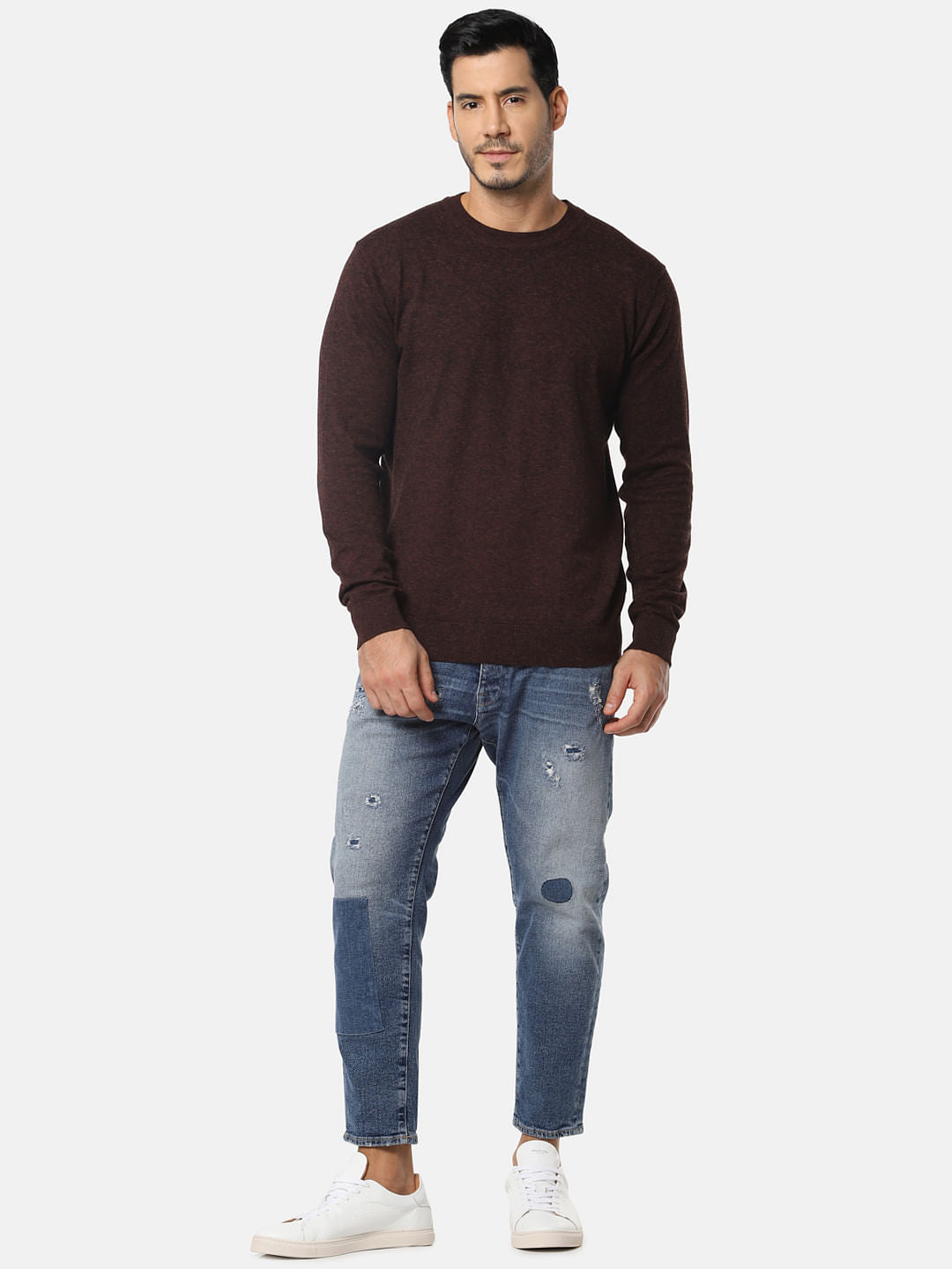 Burgundy Pullover