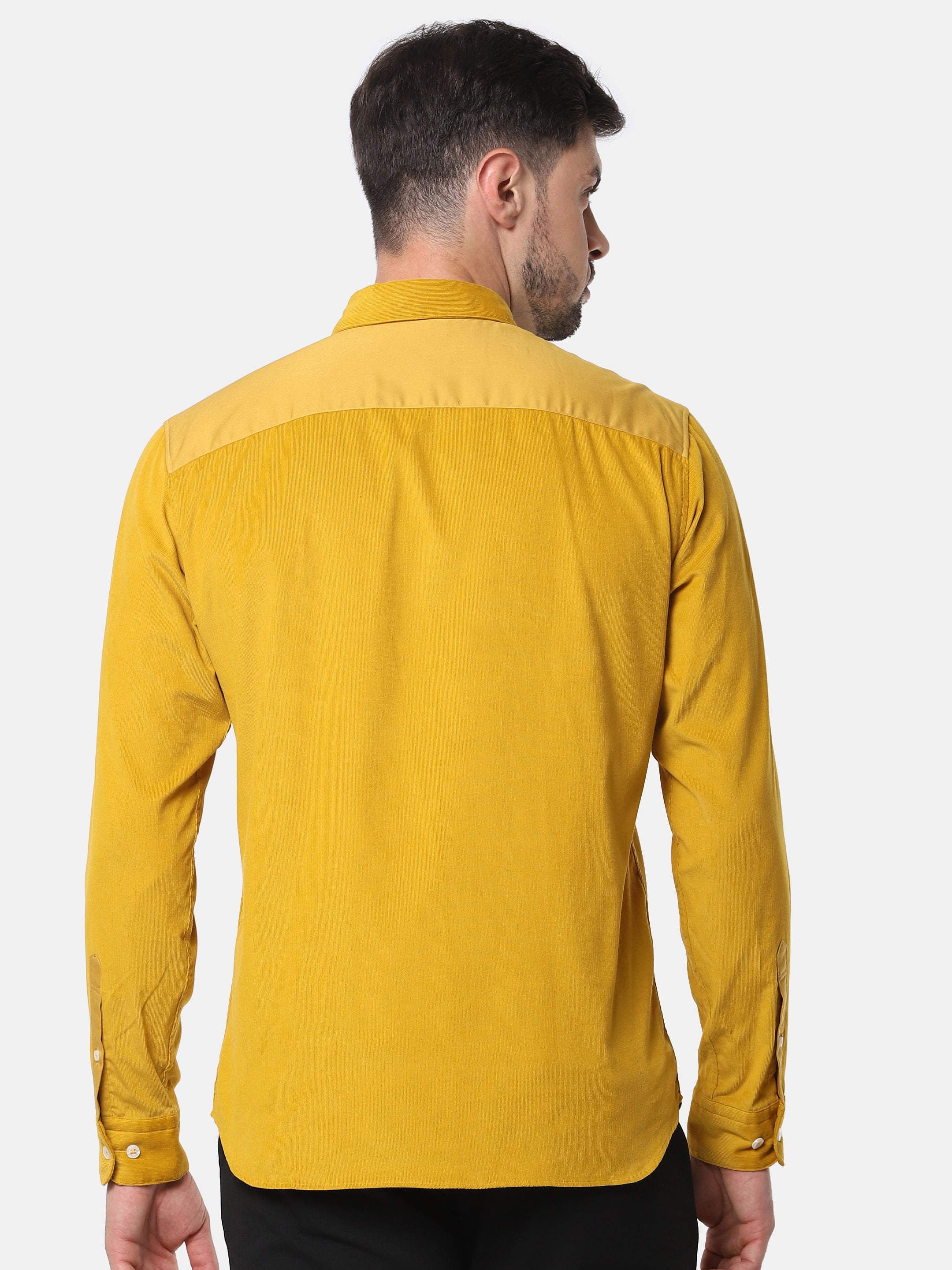 Yellow Full Sleeves Shirt