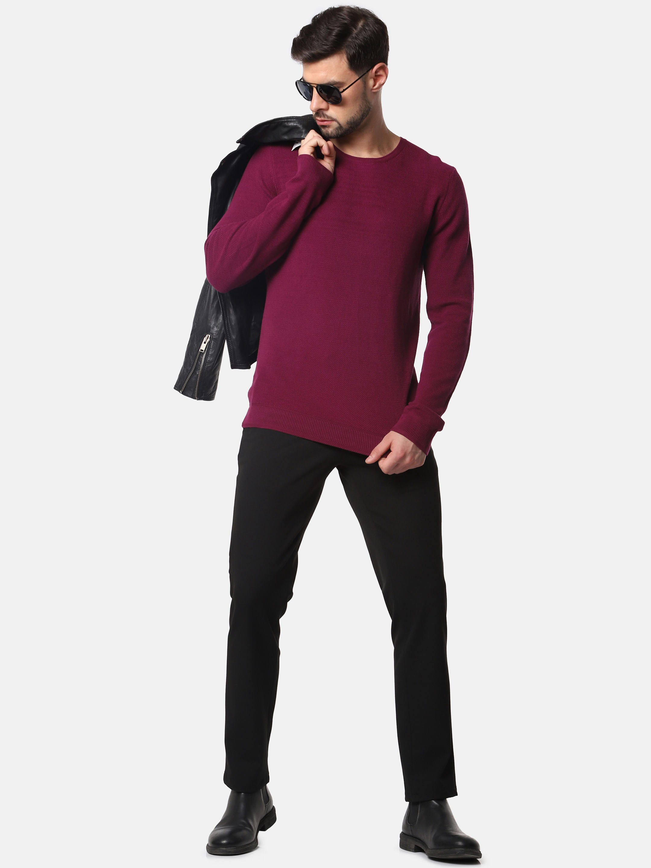 Purple Pullover