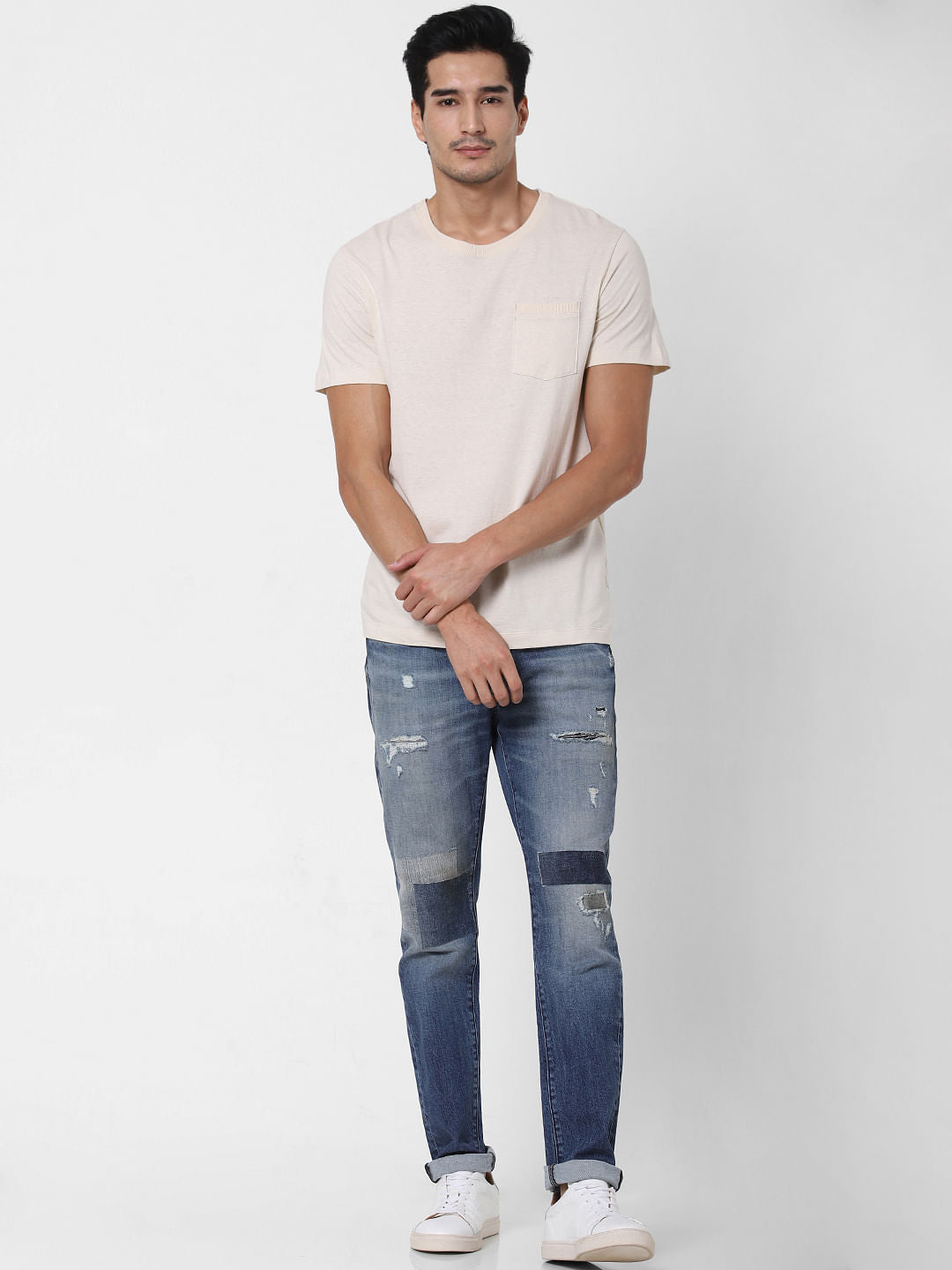 Off-White Crew Neck T-Shirt