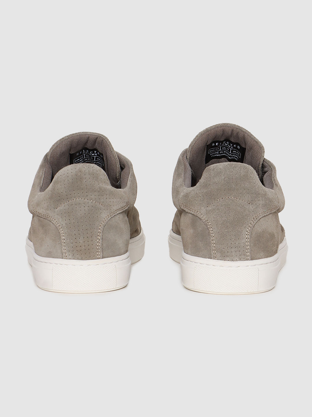 Grey Suede Sneakers