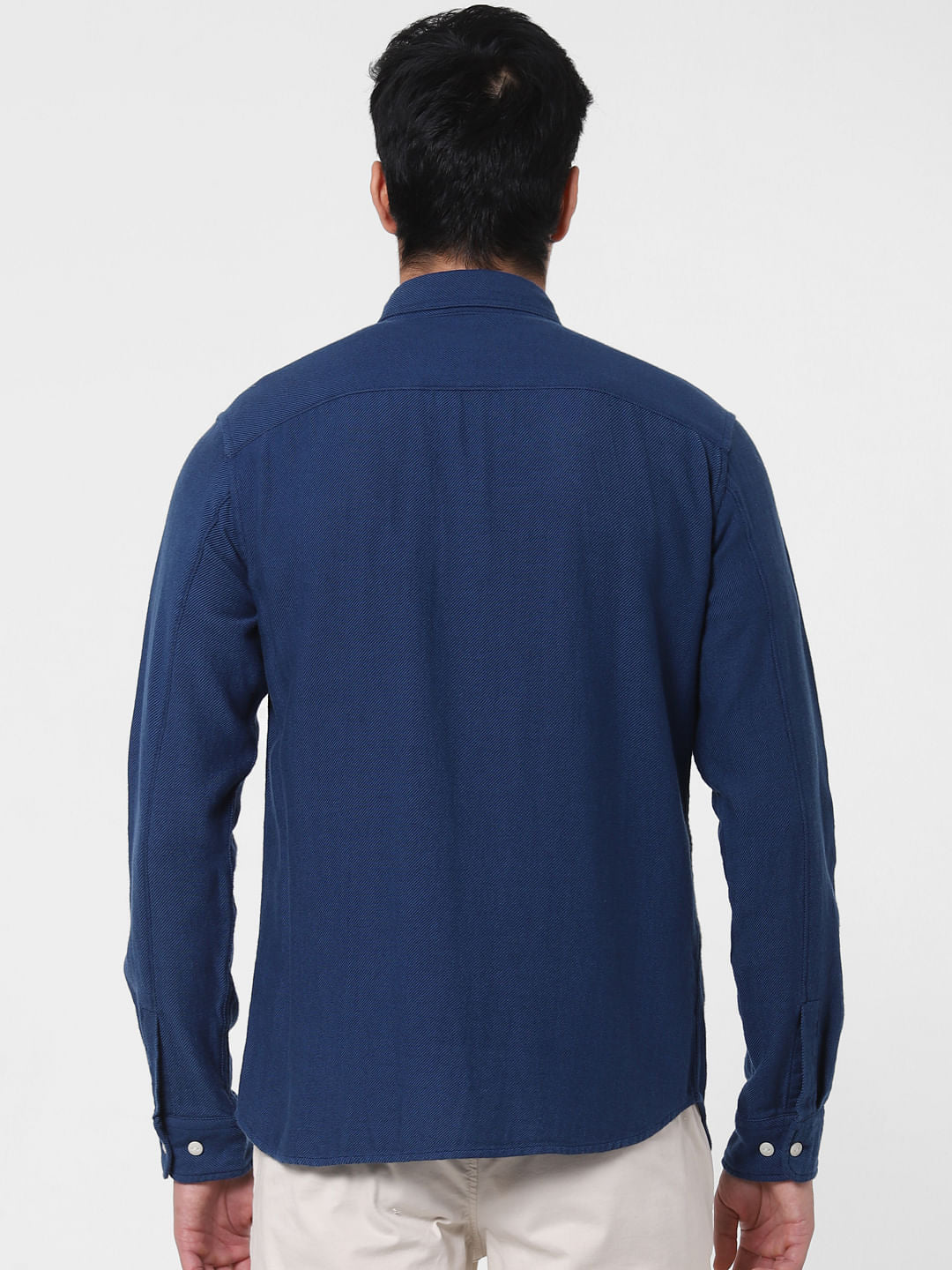 Dark Blue Full Sleeves Shirt